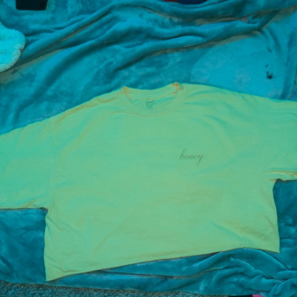 Yellow brandy Melville top